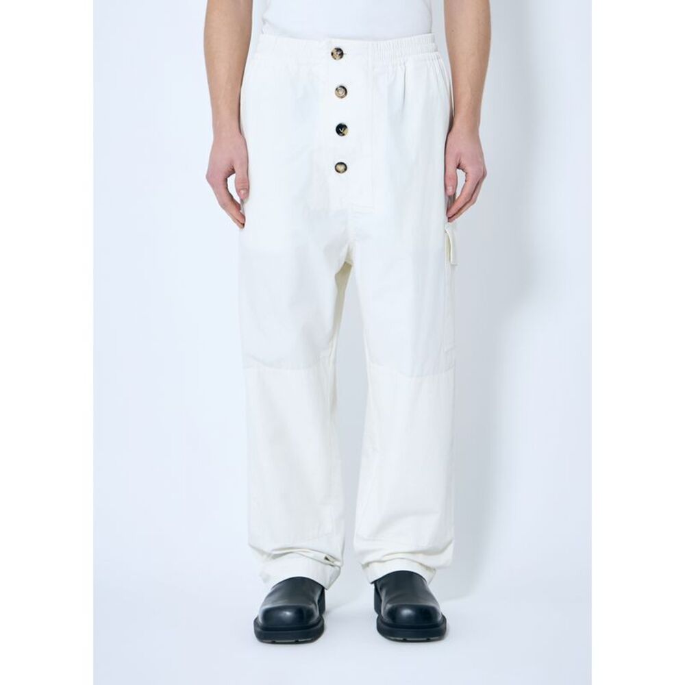 Bottega Veneta Men Light Cotton Twill Pants